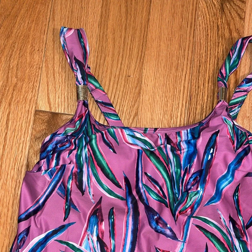 Bathing suit, two-piece adjustable straps size large - Picture 4 of 5